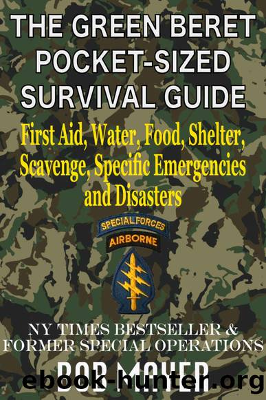 The Green Beret Pocket-Sized Survival Guide: First Aid, Water, Food, Shelter, Scavenge, Specific Emergencies and Disasters by Bob Mayer