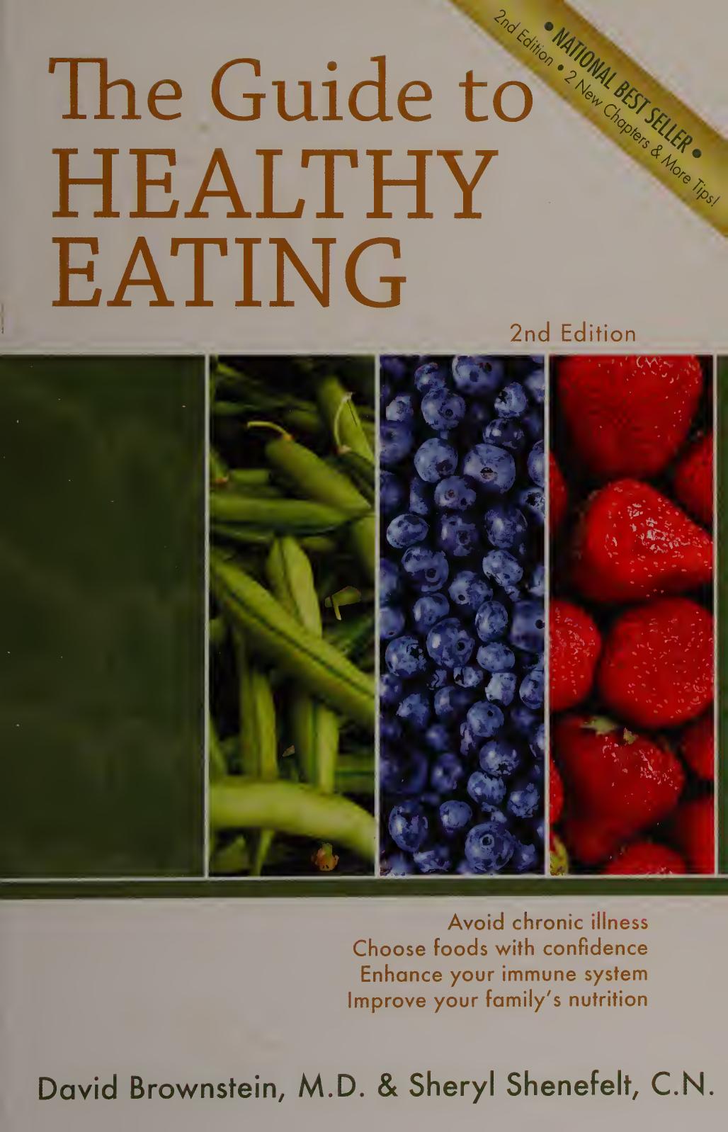 The Guide to Healthy Eating by Dr David Brownstein by M.D. David Brownstein