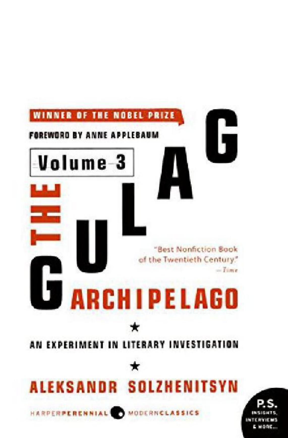 The Gulag Archipelago - An Experiment in Literary Investigation Volume 3 pdf by roflcopter2110