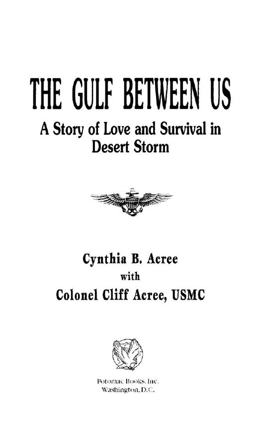 The Gulf Between Us: Love and Survival in Desert Storm by Acree Cynthia B