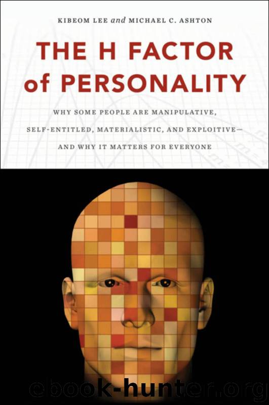 The H Factor of Personality by Kibeom Lee