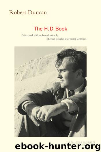 The H.D. Book by Coleman Victor Duncan Robert Boughn Michael