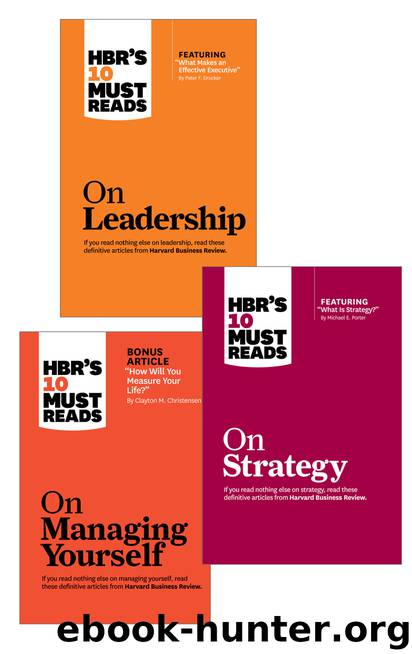 The HBR's 10 Must Reads Leader's Collection (3 Books) by Harvard Business Review