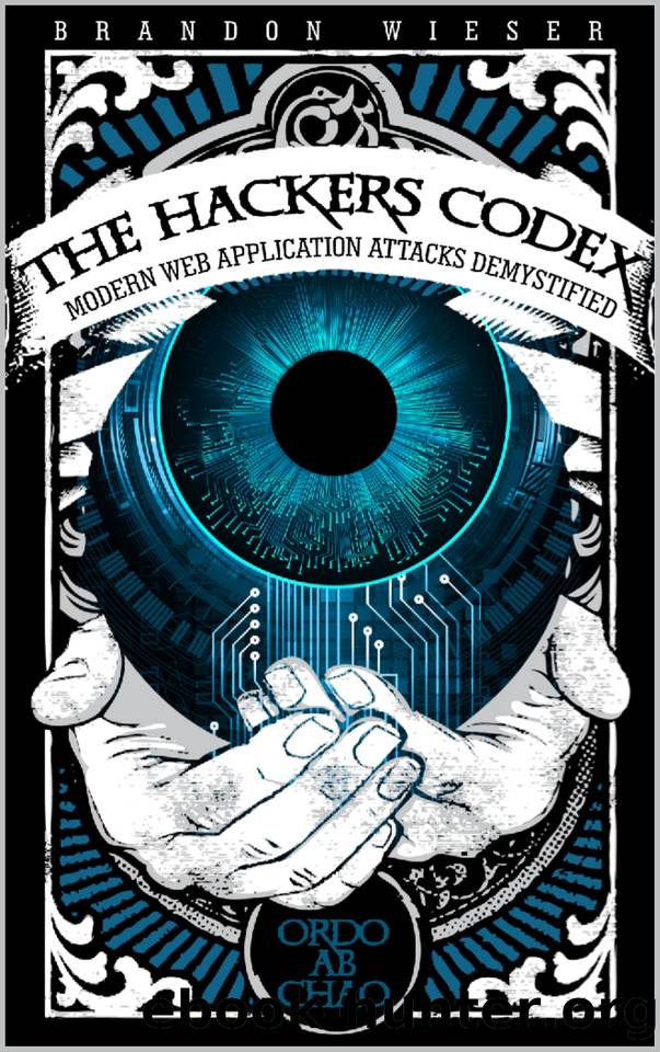 The Hackers Codex: Modern Web Application Attacks Demystified by Wieser Brandon