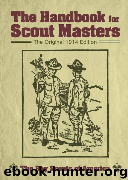 The Handbook for Scout Masters by The Boy Scouts of America