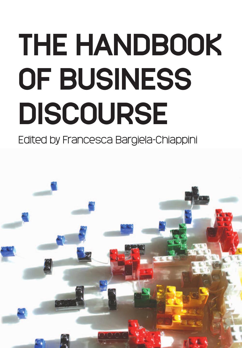 The Handbook of Business Discourse by Francesca Bargiela-Chiappini