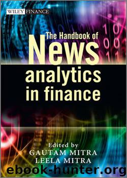 The Handbook of News Analytics in Finance by Leela Mitra & Gautam Mitra
