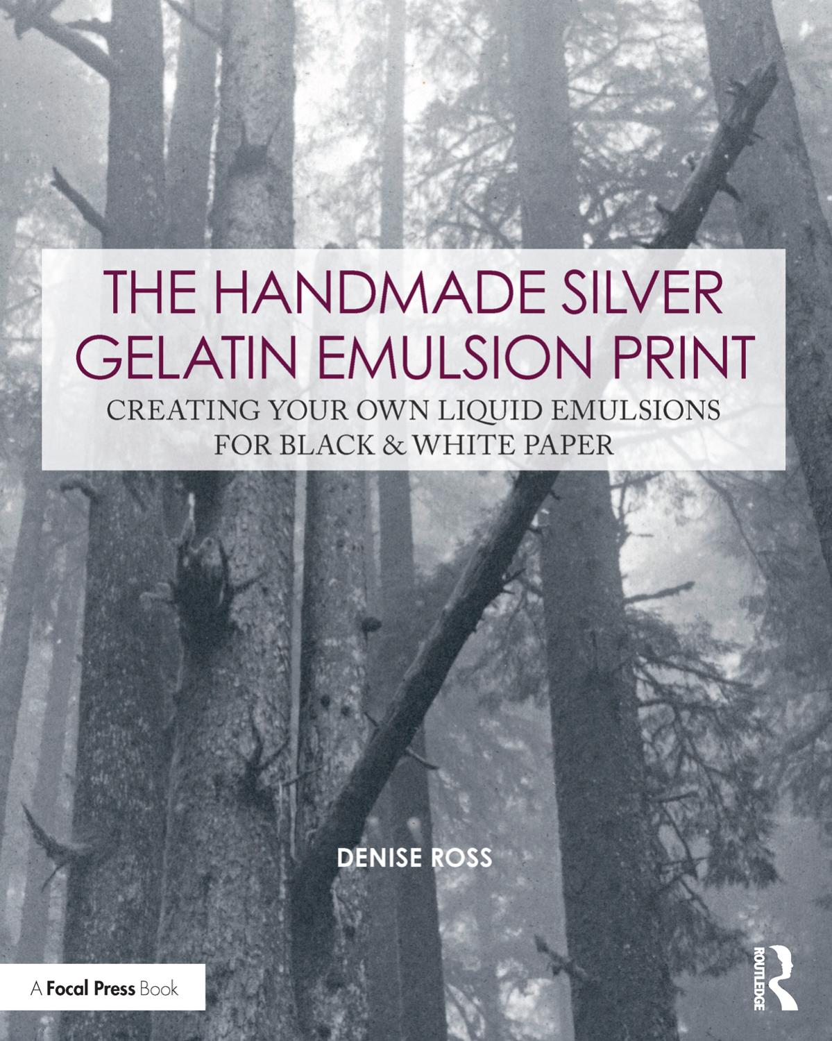 The Handmade Silver Gelatin Emulsion Print: Creating Your Own Liquid Emulsions for Black & White Paper (Contemporary Practices in Alternative Process Photography) by Denise Ross