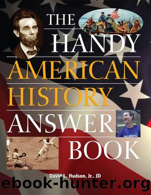 The Handy American History Answer Book by David L. Hudson
