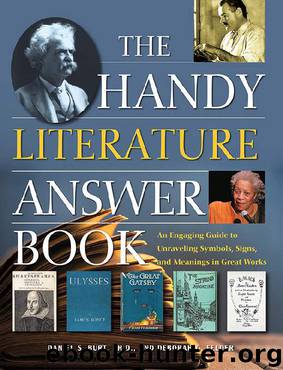 The Handy Literature Answer Book (The Handy Answer Book Series) by Daniel S. Burt & Deborah G. Felder