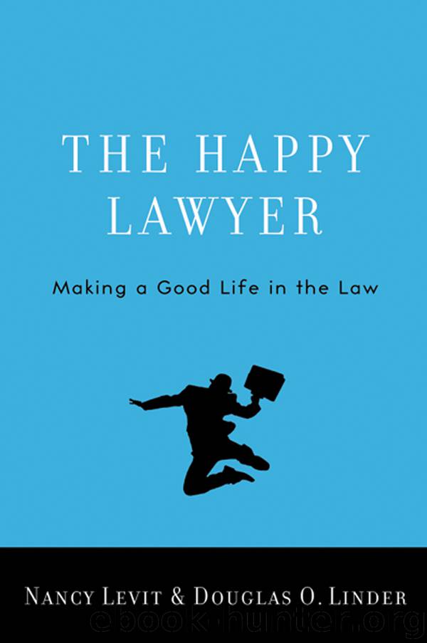The Happy Lawyer by Levit Nancy Linder Douglas O