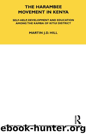 The Harambee Movement in Kenya by Martin Hill