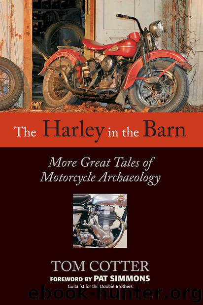 The Harley in the Barn by Tom Cotter