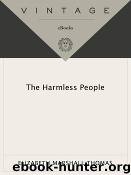 The Harmless People by Elizabeth Marshall Thomas