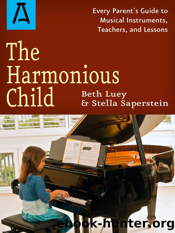 The Harmonious Child by beth luey stella saperstein