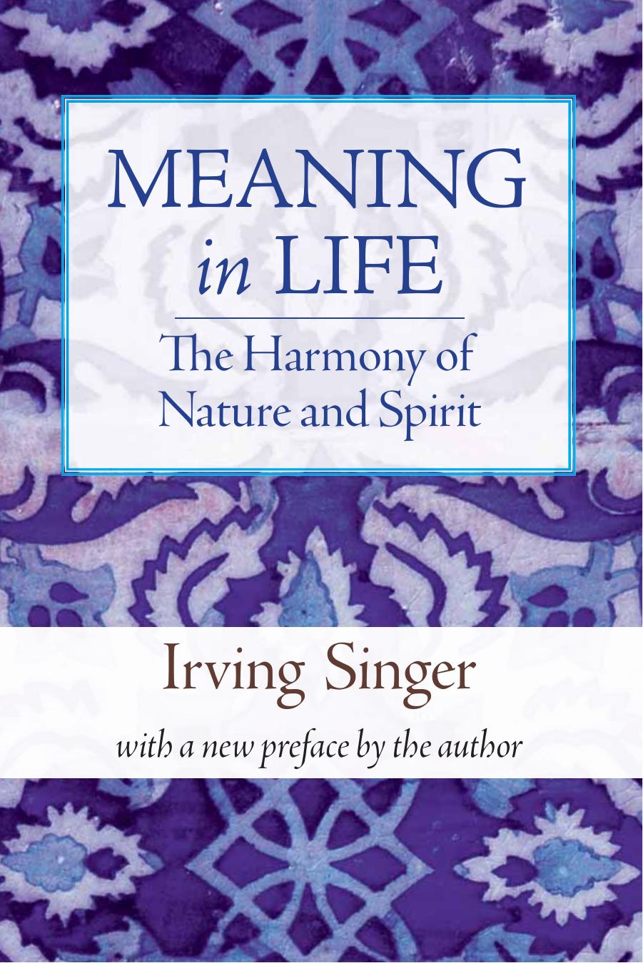 The Harmony of Nature and Spirit by Singer Irving