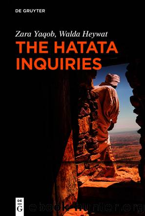 The Hatata Inquiries by unknow