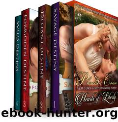 The Hearts of Liberty (Four Complete Historical Romance Novels in One) by Phoebe Conn