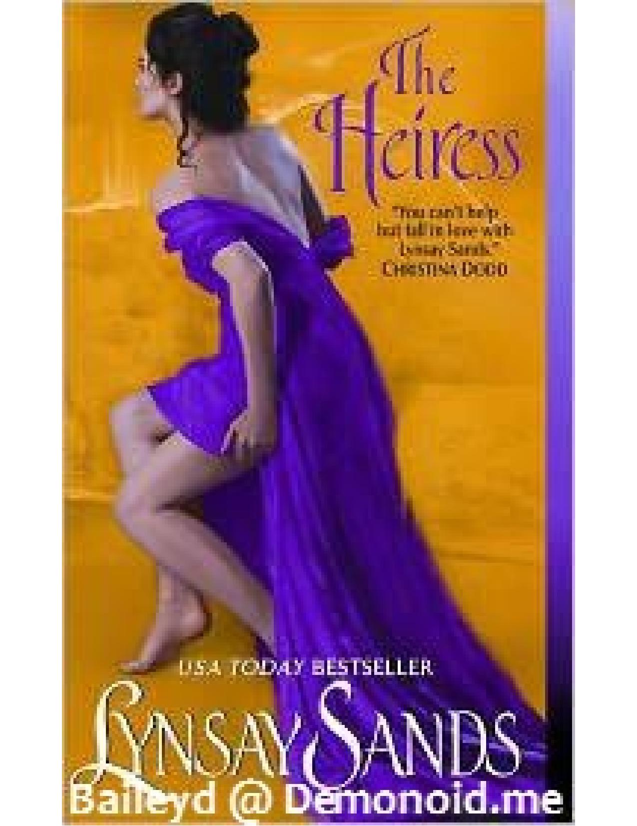 The Heiress by Lynsay Sands