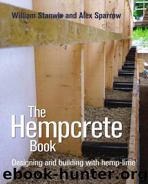 The Hempcrete Book: Designing and building with hemp-lime by Alex Sparrow William Stanwix