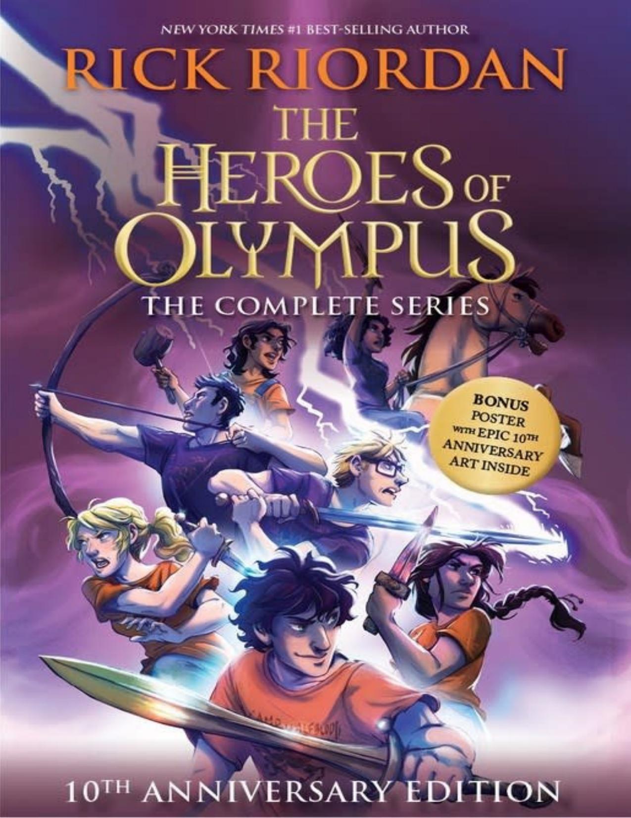 The Hero Of Olympus by Riordan Rick