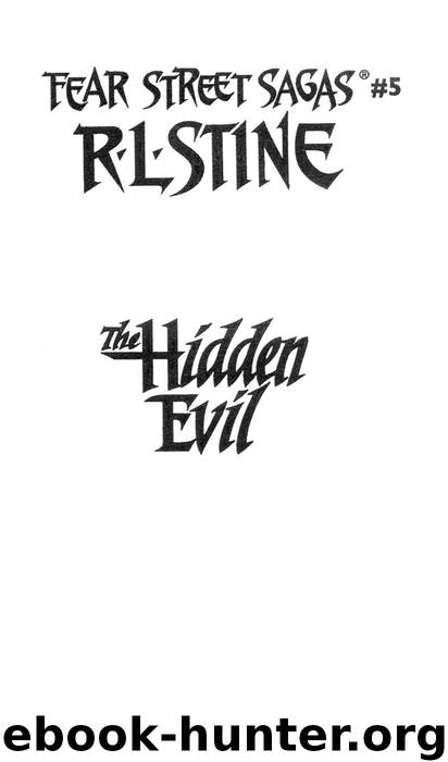 The Hidden Evil by R. L. Stine