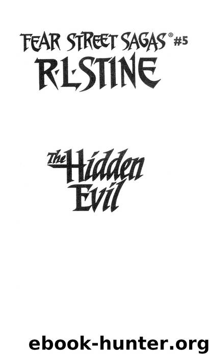 The Hidden Evil by R.L. Stine
