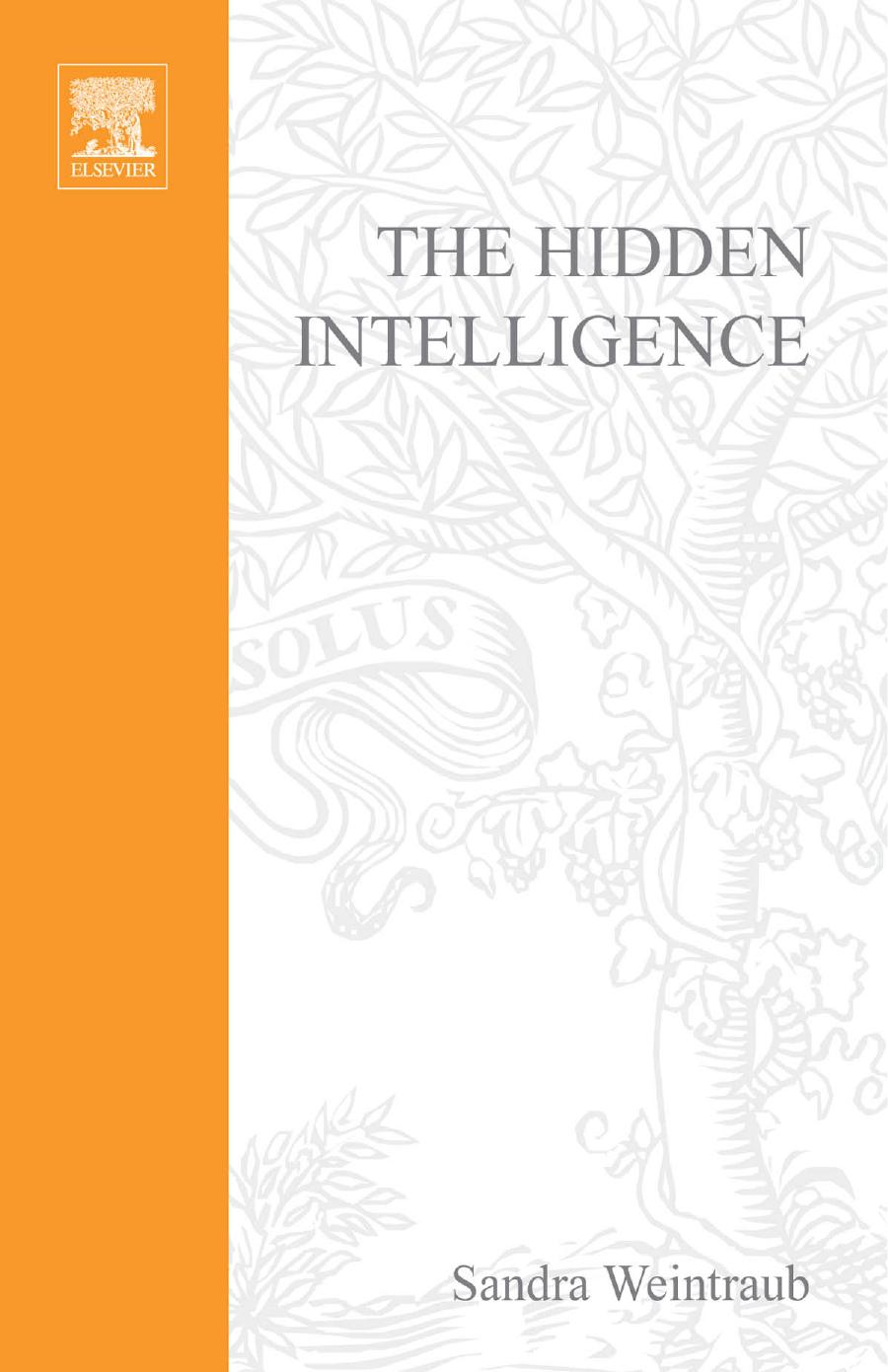 The Hidden Intelligence: Innovation Through Intuition by Sandra Weintraub