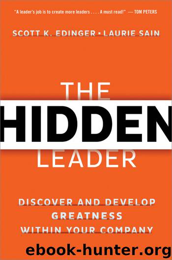 The Hidden Leader by Scott K. Edinger & Laurie Sain