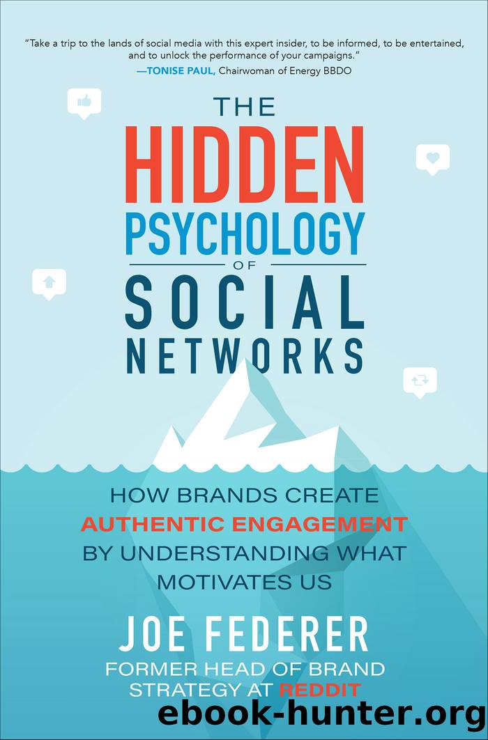 The Hidden Psychology of Social Networks: How Brands Create Authentic Engagement by Understanding What Motivates Us by Joe Federer