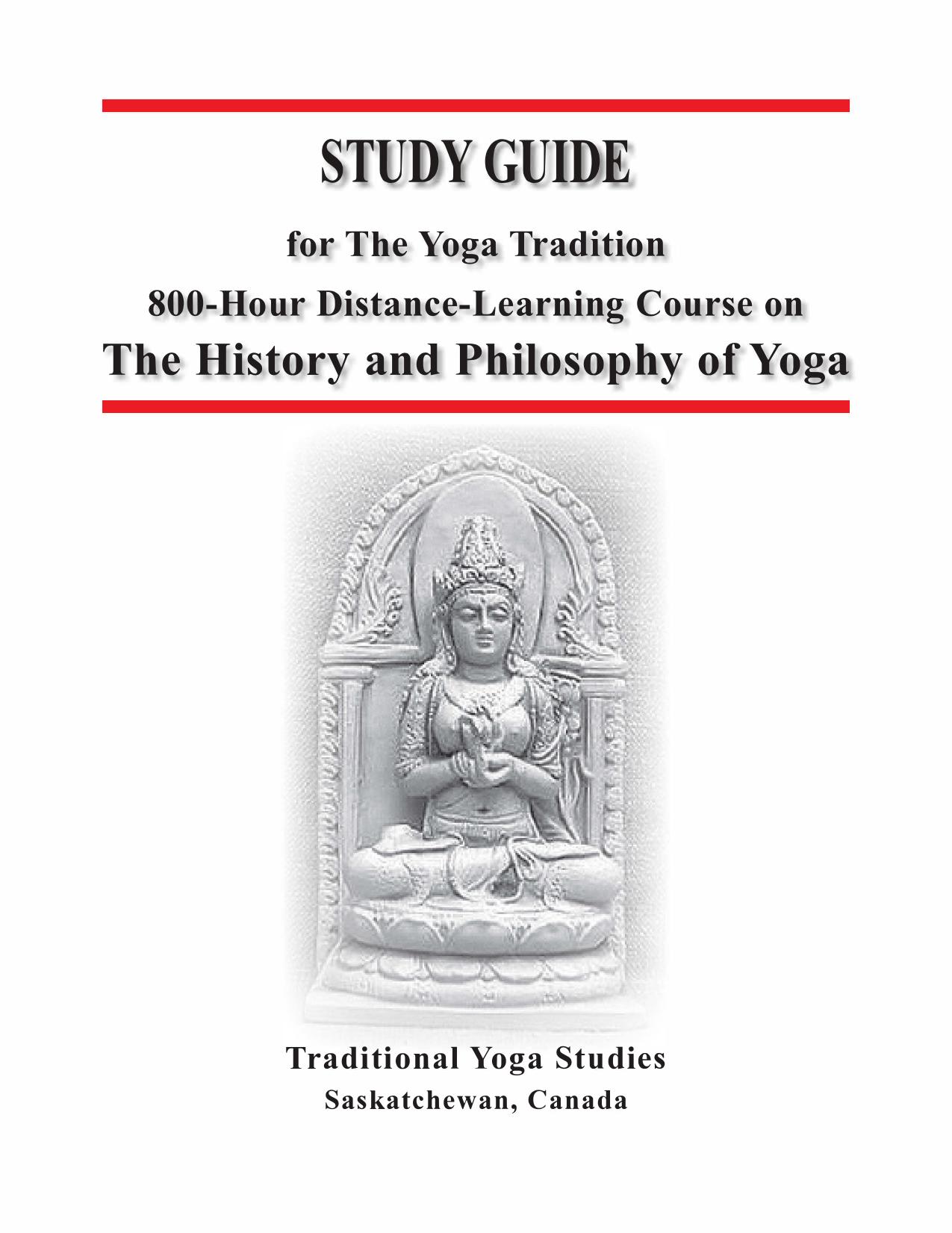 The History and Philosophy of Yoga by Georg Feuerstein