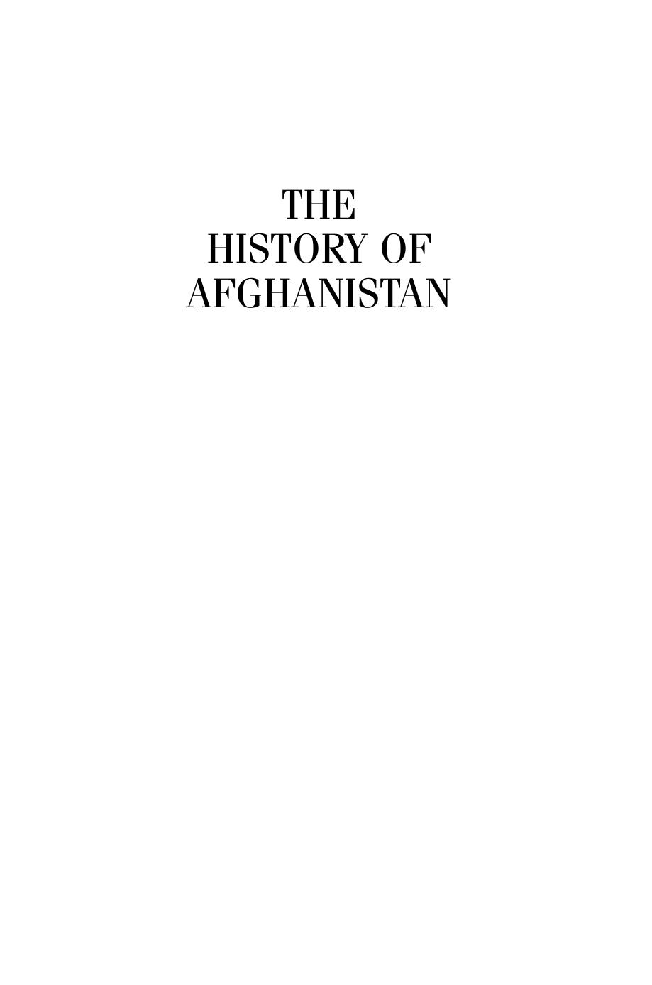 The History of Afghanistan by Meredith L. Runion