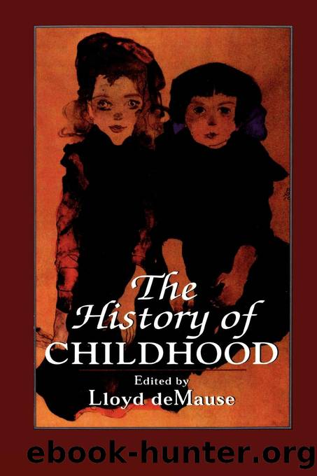 The History of Childhood by DeMause Lloyd