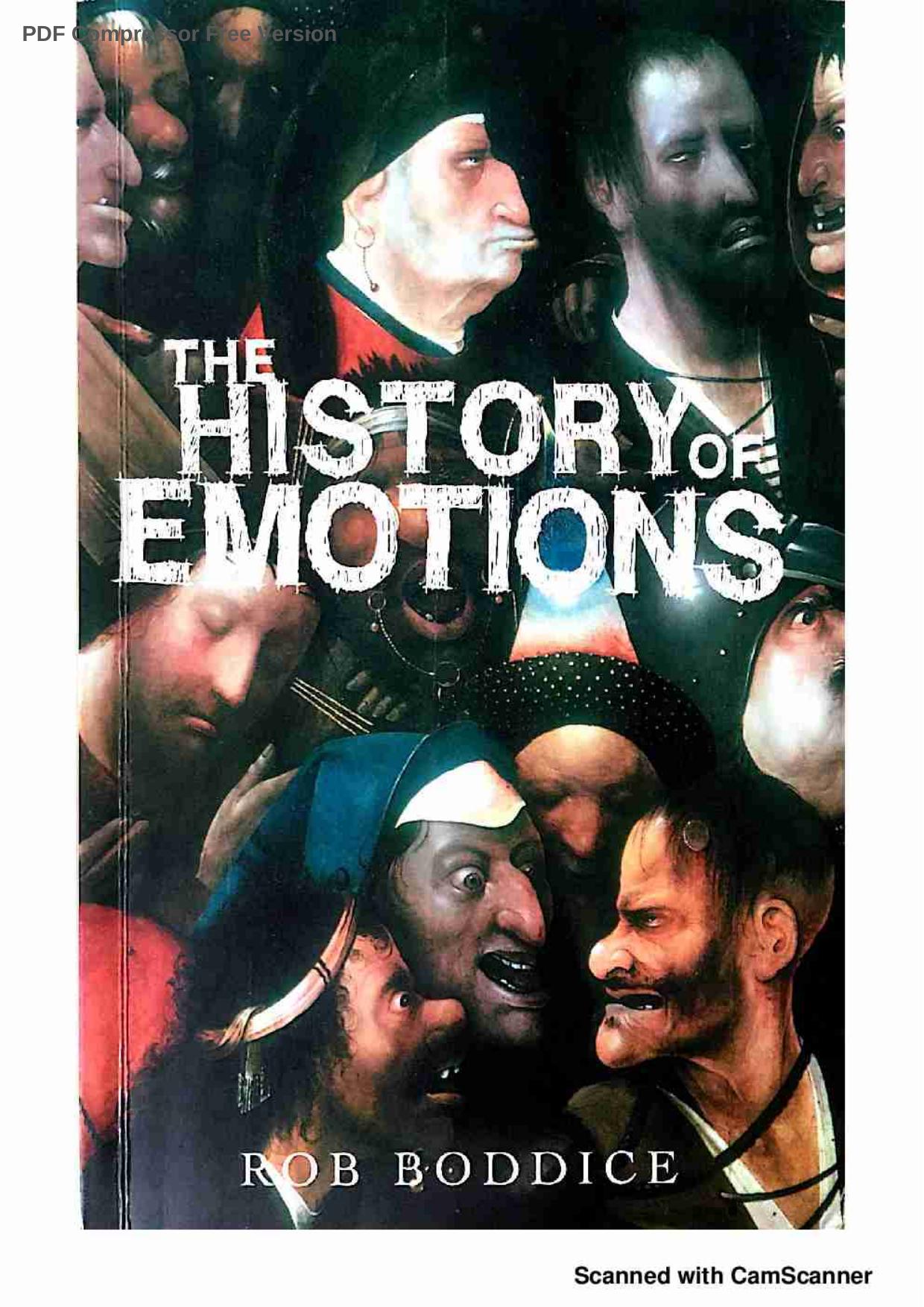 The History of Emotions (Historical Approaches) by Rob Boddice