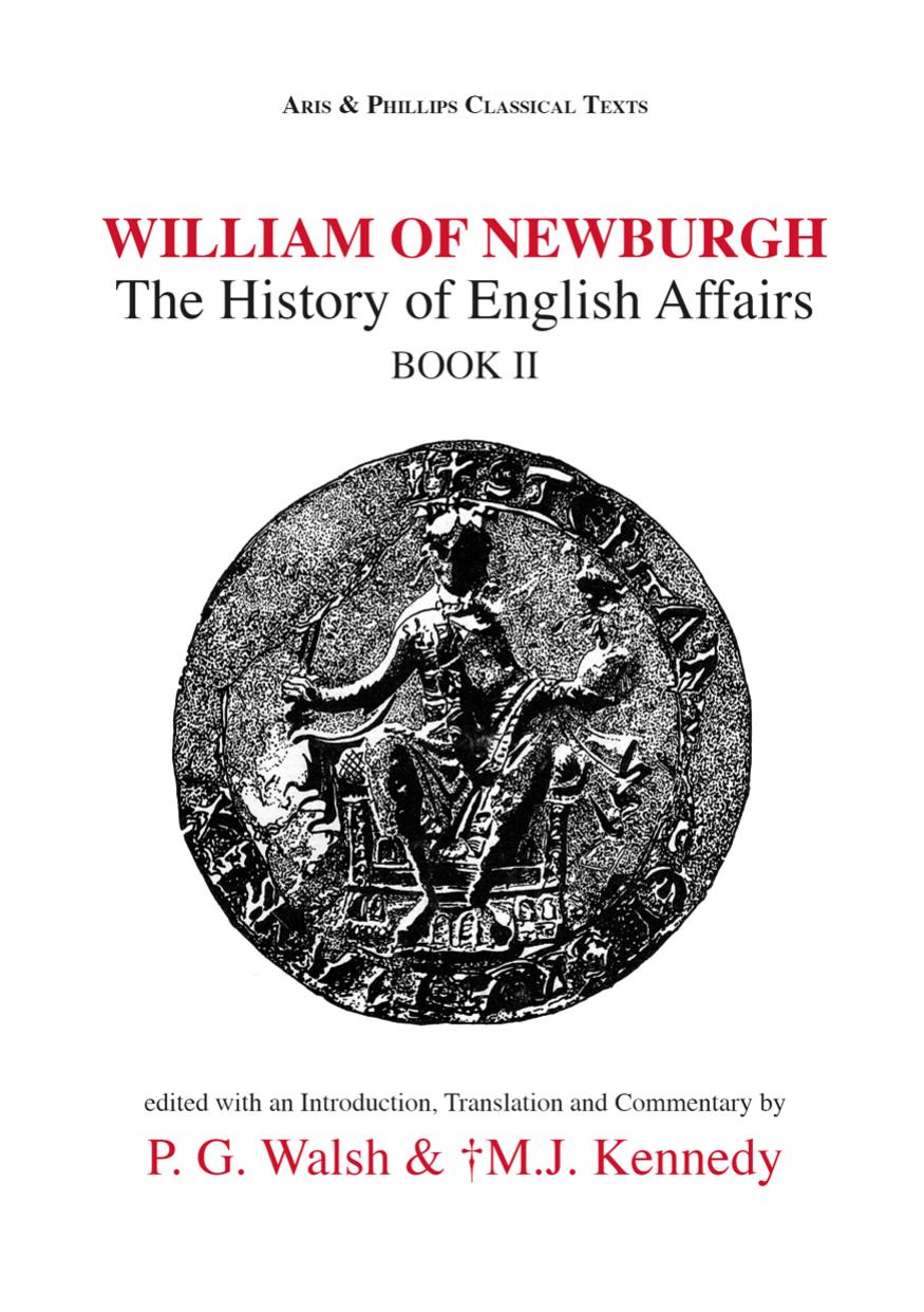 The History of English Affairs by William (of Newburgh)