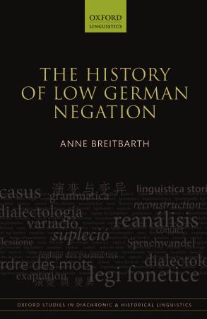 The History of Low German Negation by Anne Breitbarth