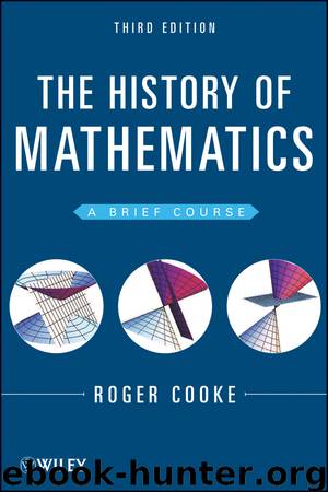 The History of Mathematics by Cooke Roger L