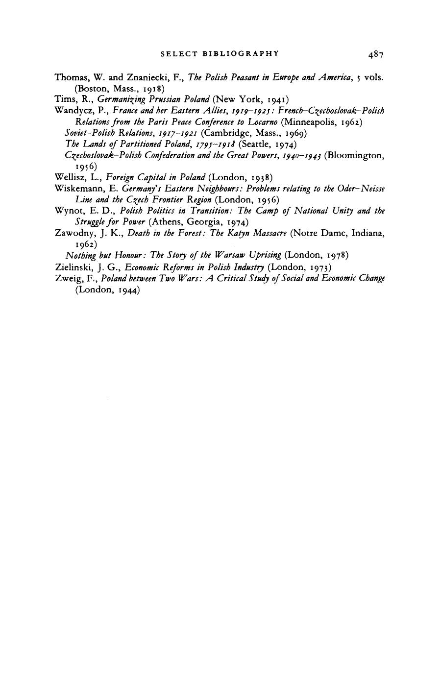 The History of Poland Since 1863 by Unknown