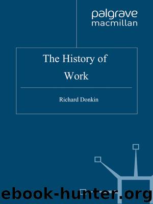 The History of Work by Richard Donkin