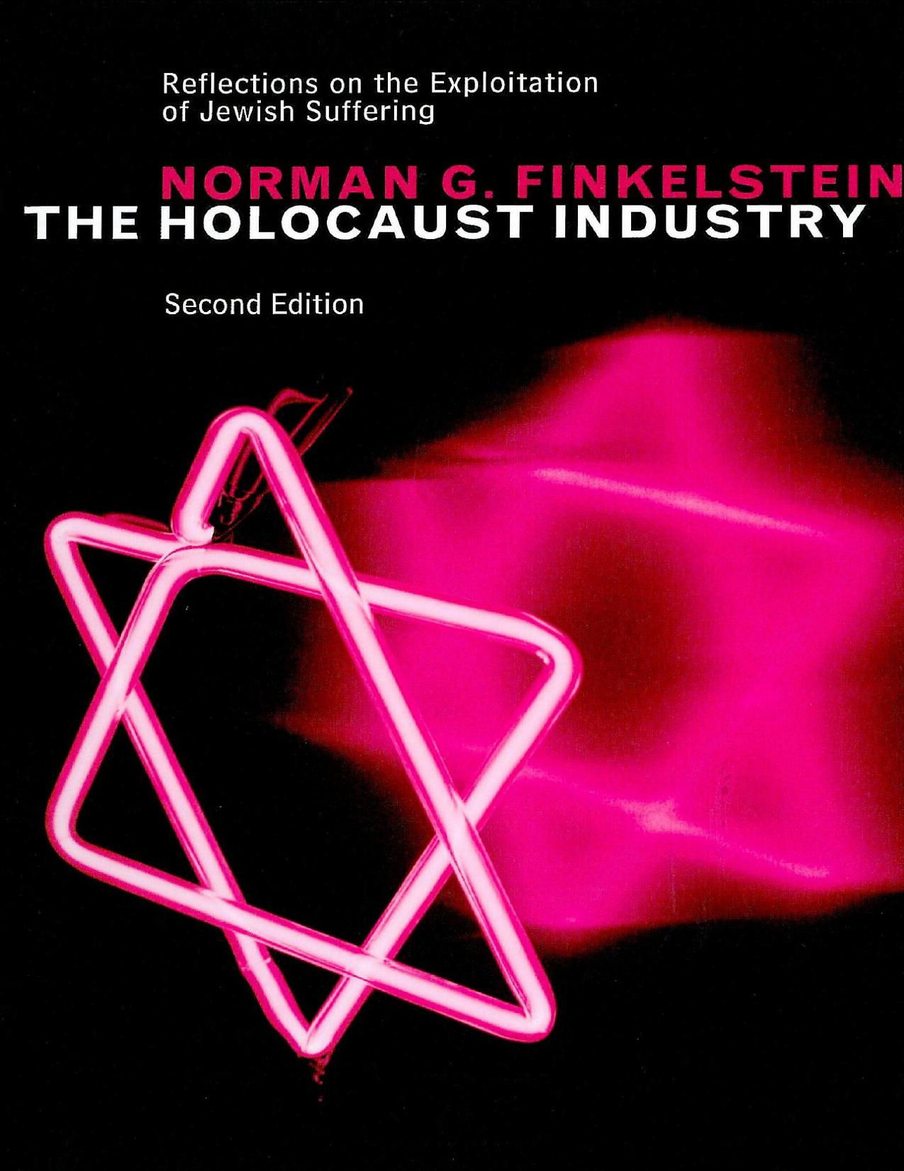 The Holocaust Industry by Norman G. Finkelstein