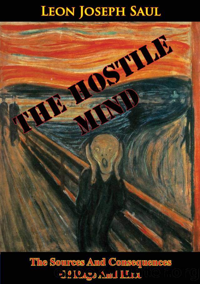 The Hostile Mind: The Sources And Consequences Of Rage And Hate by Saul Leon Joseph;