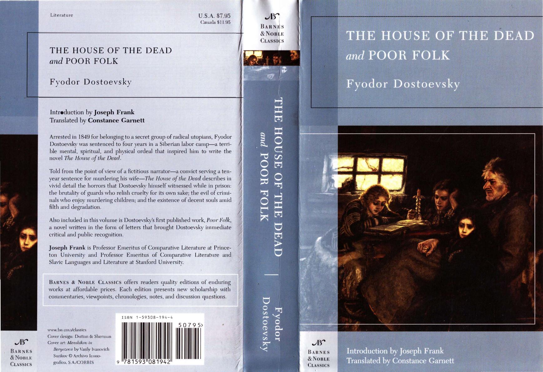 The House of the Dead and Poor Folk (Barnes & Noble Classics Series) ( PDFDrive ) by Unknown