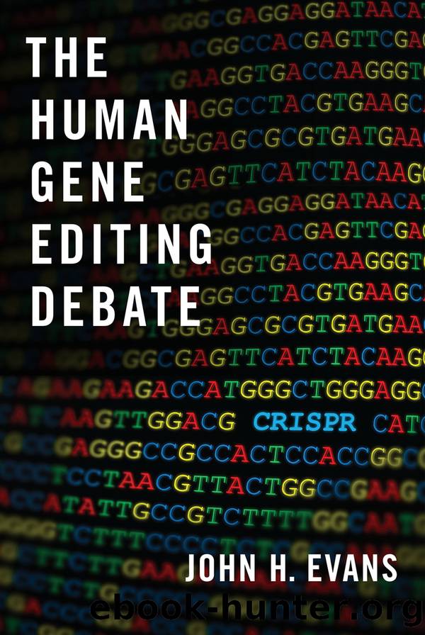 The Human Gene Editing Debate by Evans John H.;
