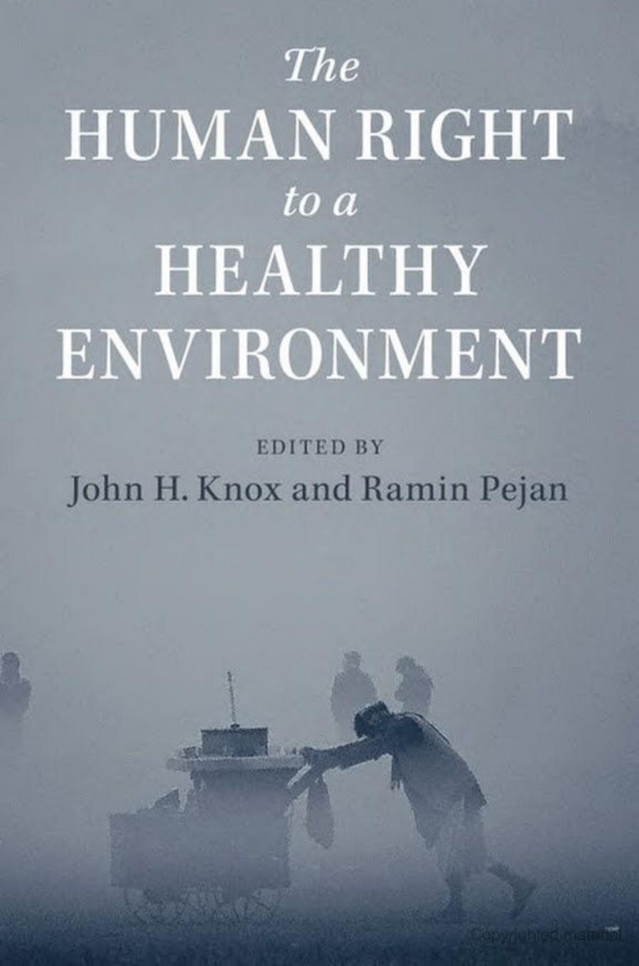 The Human Right to a Healthy Environment by John H. Knox; Ramin Pejan (eds.)