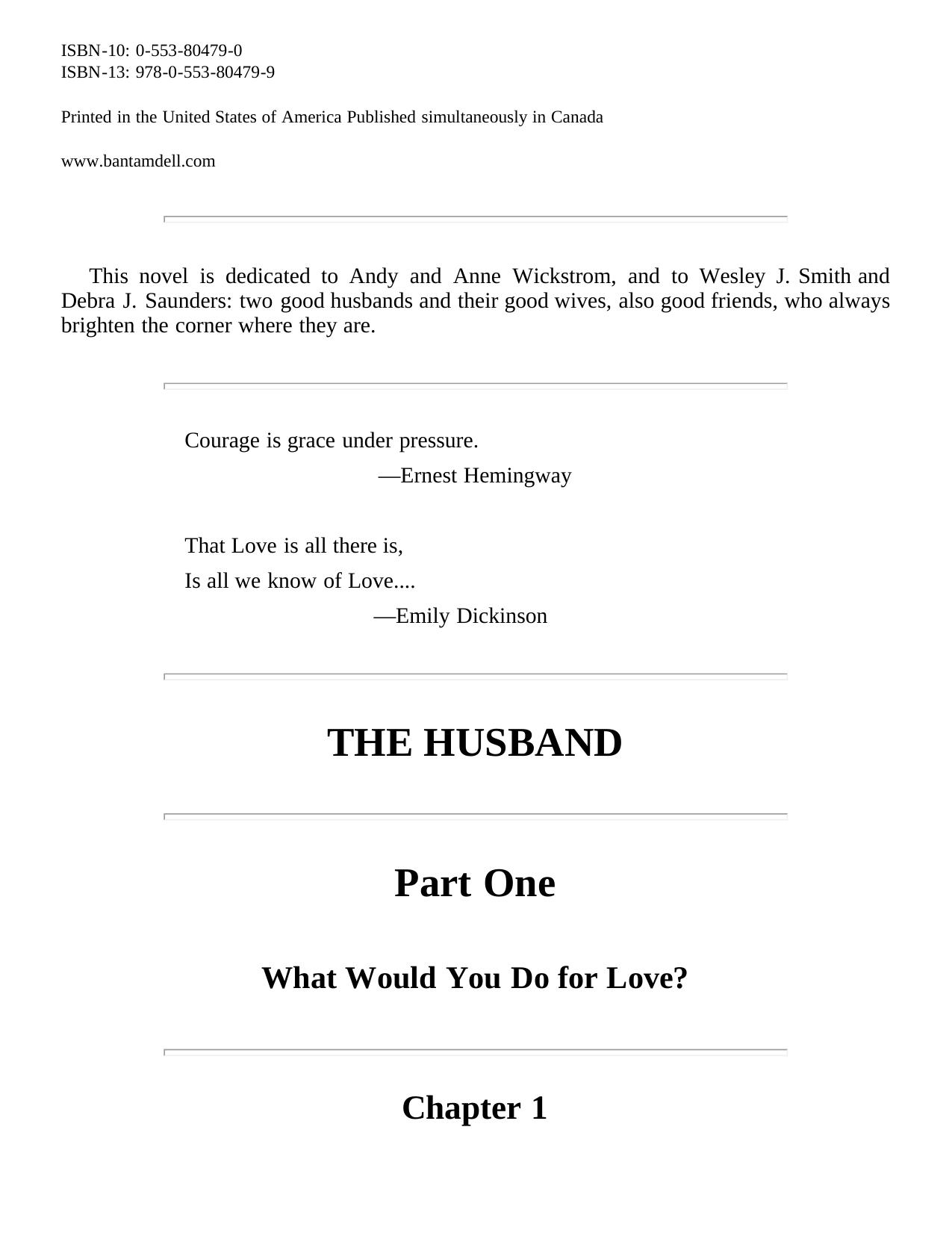 The Husband by Dean Koontz