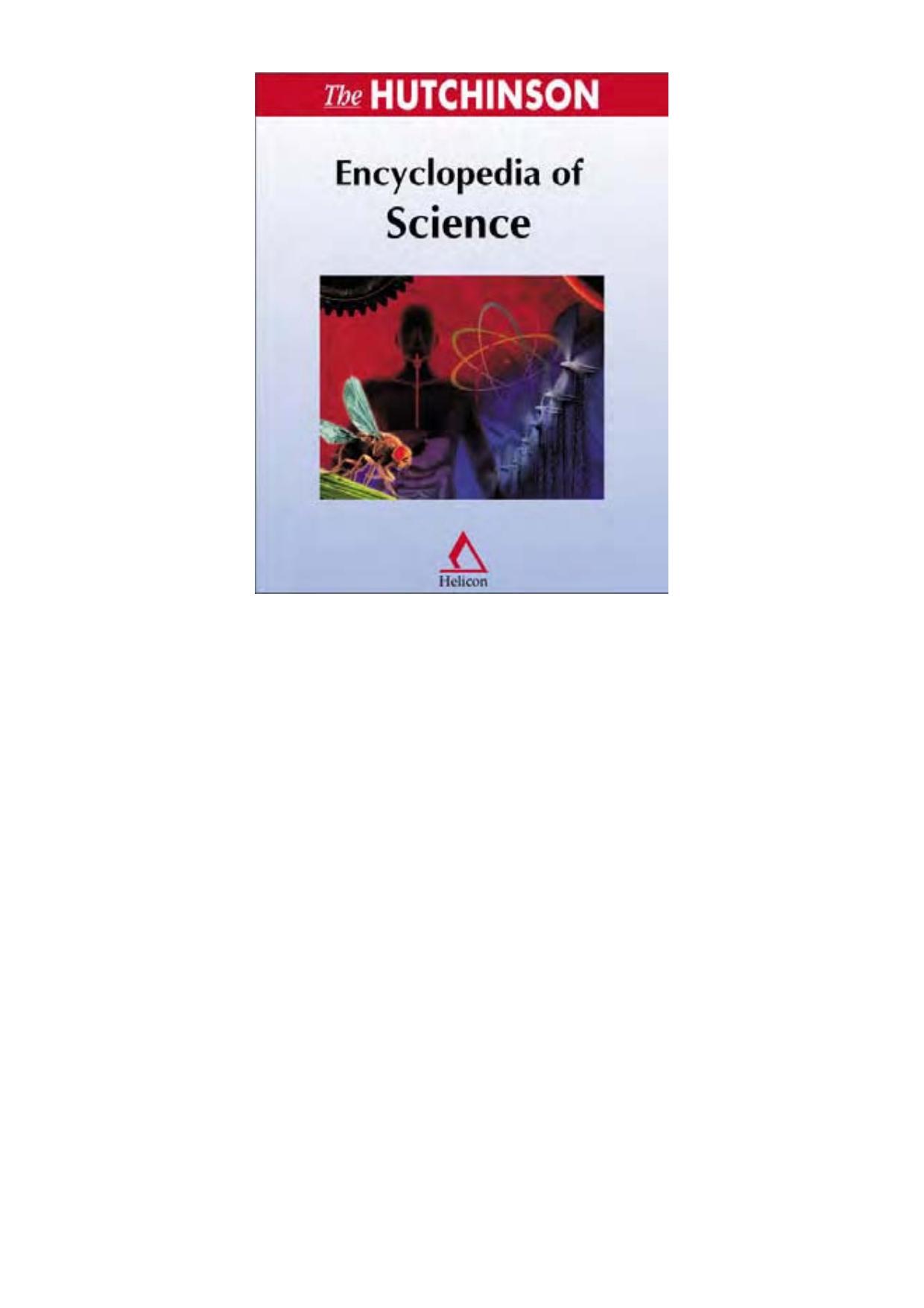 The Hutchinson Encyclopedia of Science by Unknown