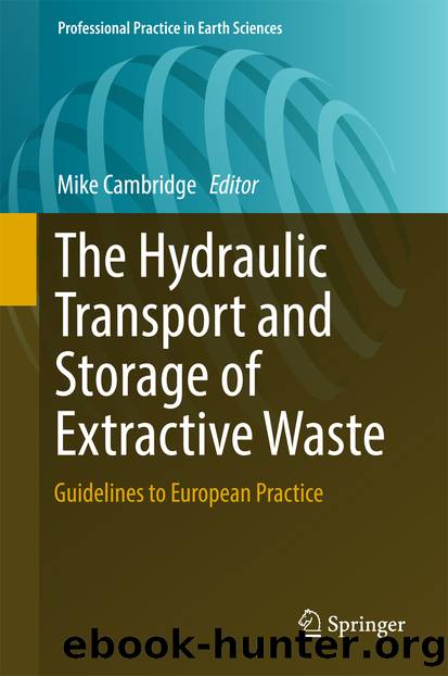 The Hydraulic Transport and Storage of Extractive Waste by Mike Cambridge