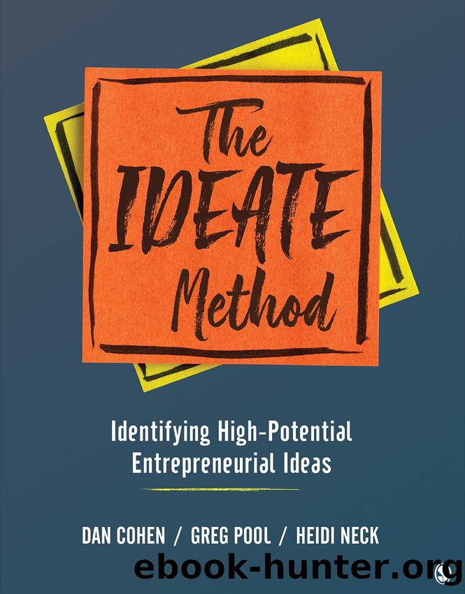 The IDEATE Method by Dan Cohen;Greg Pool;Heidi Neck; & Greg Pool & Heidi Neck