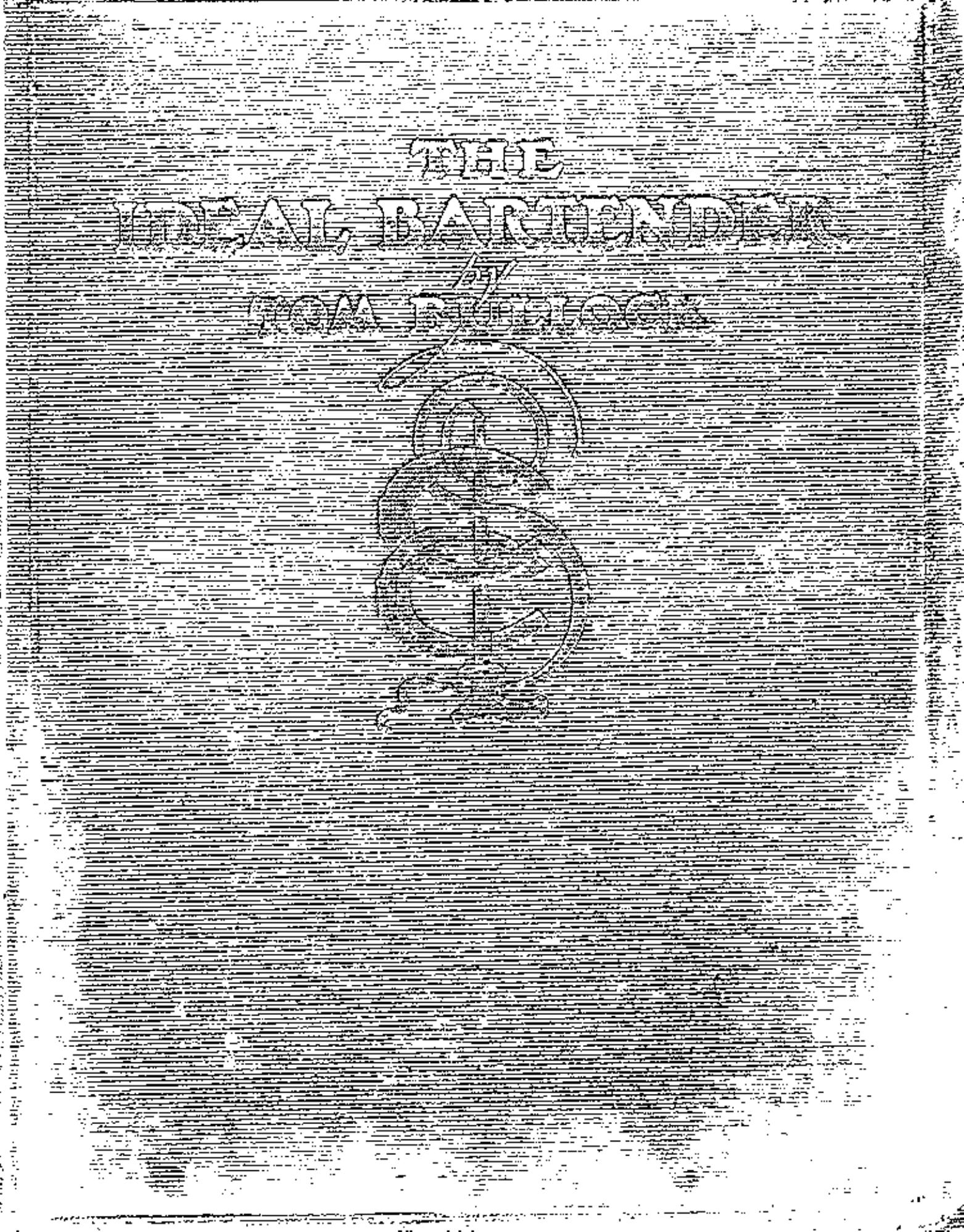 The Ideal Bartender by Thomas Bullock