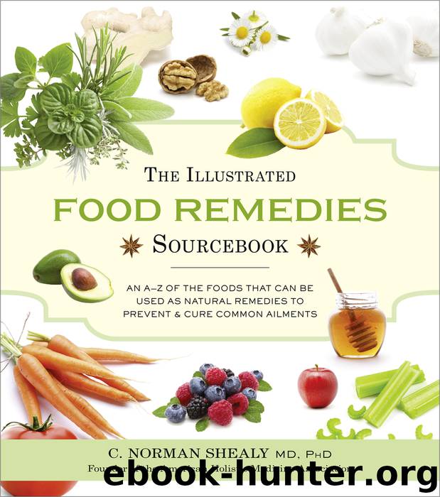 The Illustrated Food Remedies Sourcebook by Norman Shealy